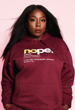Load image into Gallery viewer, Unisex Nope Hoodie to be combined with Joggers