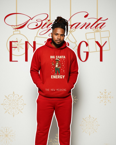 Big Santa Energy New Wave-  Hoodie