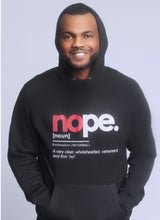 Load image into Gallery viewer, Boundaries Collection - Red Lettering Hoodie