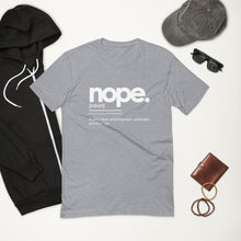 Load image into Gallery viewer, Boundaries Nope Tshirt (White Lettering)