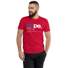 Load image into Gallery viewer, Boundaries - Nope Tshirt (Blue Lettering)