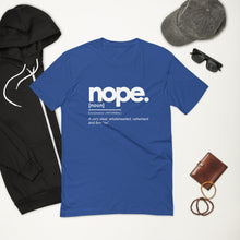 Load image into Gallery viewer, Boundaries Nope Tshirt (White Lettering)