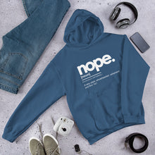 Load image into Gallery viewer, Boundaries Collection - White Lettering Hoodie