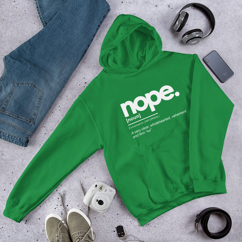 Boundaries Collection - White Lettering Hoodie