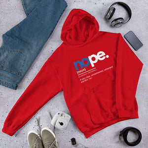Boundaries Collection - Blue Lettering Hoodie